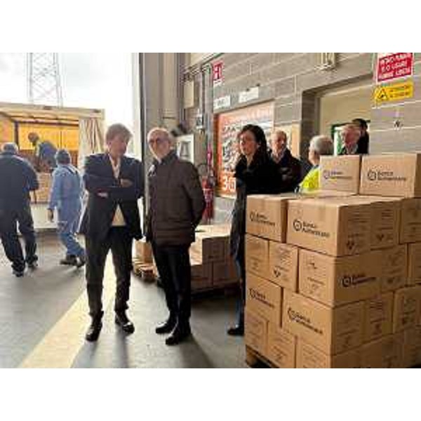 L'assessore regionale Riccardo Riccardi a Pasian di Prato - L'assessore regionale Riccardo Riccardi a Pasian di Prato