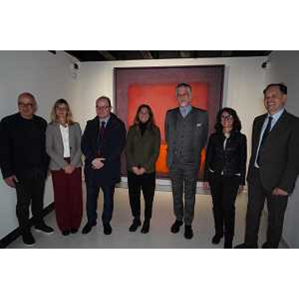 Un momento della visita del vicegovernatore Anzil e dei ministri Giuli e Ciriani a Villa Manin - Un momento della visita del vicegovernatore Anzil e dei ministri Giuli e Ciriani a Villa Manin