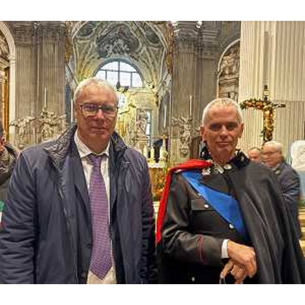 Il presidente del Cr Fvg, Mauro Bordin, con il generale di Brigata Gabriele Vitagliano,comandante della Legione carabinieri Friuli Venezia Giulia - Il presidente del Cr Fvg, Mauro Bordin, con il generale di Brigata Gabriele Vitagliano,comandante della Legione carabinieri Friuli Venezia Giulia