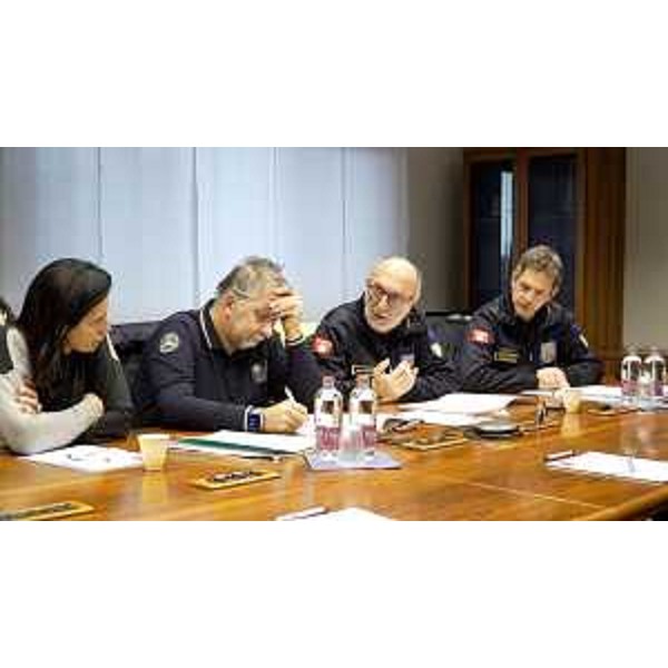 Da sinistra. il viceministro Gava, il capo Diparitmento Ciciliano e l'assessore Riccardi - Da sinistra. il viceministro Gava, il capo Diparitmento Ciciliano e l'assessore Riccardi