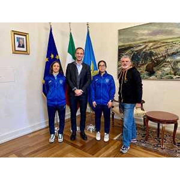 Le atlete azzurre di Wushu ricevute dal governatore Massimiliano Fedriga - Le atlete azzurre di Wushu ricevute dal governatore Massimiliano Fedriga
